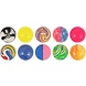 Henbrandt Colorful Design Bouncing Ball 35mm | 12 pieces