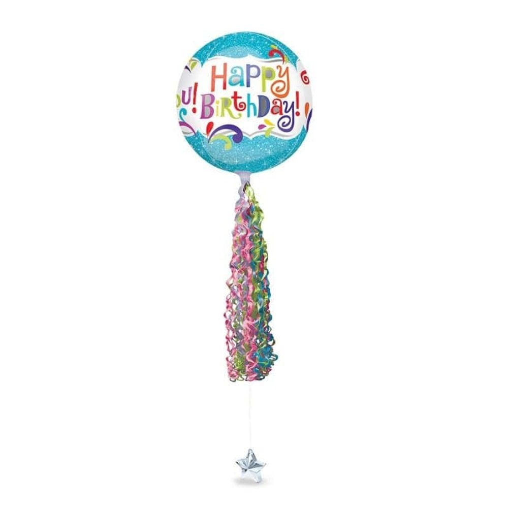 Riethmüller Ballonstaart Multikleuren 86 x15cm | per stuk Riethmüller Ballonstaart Multikleuren 86 x15cm | per stuk