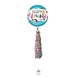 Riethmüller Ballonstaart Multikleuren 86 x15cm | per stuk Riethmüller Ballonstaart Multikleuren 86 x15cm | per stuk