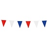 WeFiesta Mini-Flaggengirlande Rot-Weiß-Blau 15x300cm | pro Stück