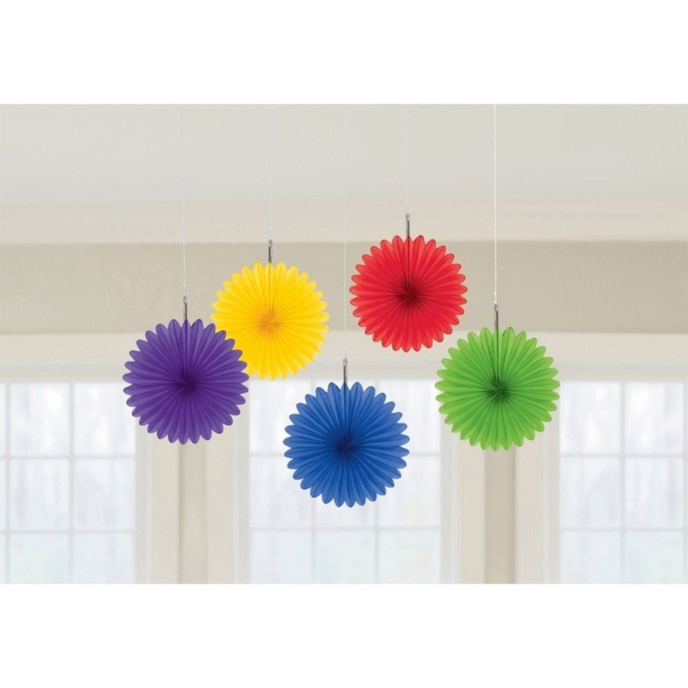 Riethmüller Mini-Regenbogenfächer 15 cm | 5 Stück