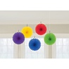 Riethmüller Mini Rainbow Fans 15cm | 5 pieces