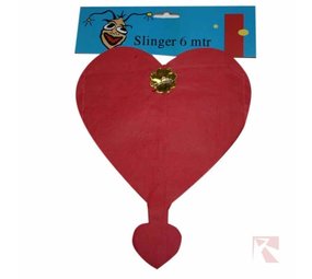 Heart garland pack with hanger | 6 PIECES