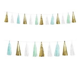 Boland Mermaid Glitter Tassel Garland 3 meters | per piece