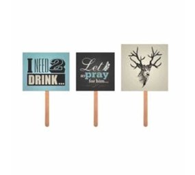Accessoires amusants pour enterrement de vie de garçon | 3 pièces