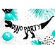 Partydeco Dinosaur Letter Garland Dino Party 20x90cm | per piece