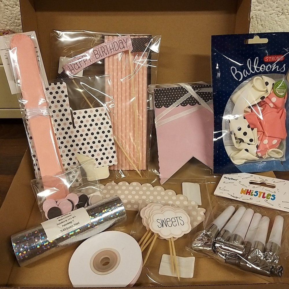 Partydeco Kit de décoration de bonbons 47 pièces