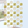 Riethmüller Décoration suspendue 50 ans de mariage 213 cm | 6 pièces Riethmüller Décoration suspendue 50 ans de mariage 213 cm | 6 pièces