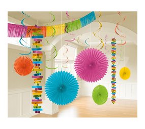 Multi-color decoration set | 18-piece