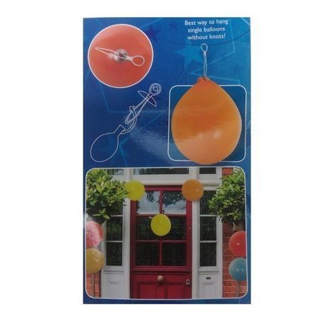 Ballonsluiter transparant | 10 stuks Ballonsluiter transparant | 10 stuks