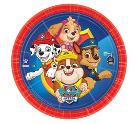 Amscan Paw Patrol Rescue Heroes Borden 23cm | 8 stuks Amscan Paw Patrol Rescue Heroes Borden 23cm | 8 stuks