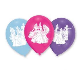Riethmüller Disney Princess Ballonnen 23cm | 6 stuks Riethmüller Disney Princess Ballonnen 23cm | 6 stuks