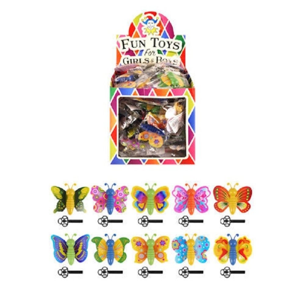Henbrandt Fliegende Schmetterlinge 6 cm | 12 Stück