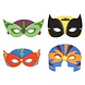 Henbrandt Superhero Masks | pack of 6