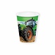 Creative Converting Tractor Time cups 266ml | 8 pieces