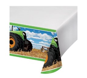 Creative Converting Tractor Time tafelkleed 137x259cm | per stuk Creative Converting Tractor Time tafelkleed 137x259cm | per stuk