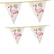 Boland Flamingo-Wimpelkette, gold, 4 m