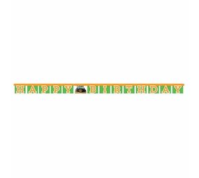 Creative Converting Tractor Time Letter Garland Birthday 168x11cm | per piece