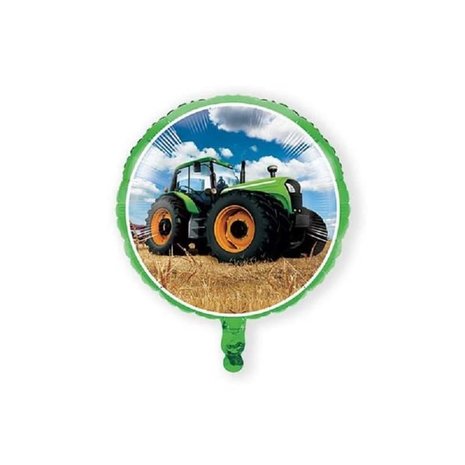 Creative Converting Tractor Time helium balloon 46cm | per piece