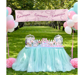 Pink Communion Banner
