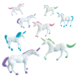 Unique Party Unicorn Party Favors 4x8cm | 8 pieces