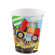 Unique Party Gobelets de chantier 270 ml | 8 pièces