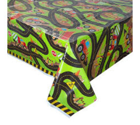 Unique Party Tafelkleed Constructie Party 137x213cm | per stuk Unique Party Tafelkleed Constructie Party 137x213cm | per stuk