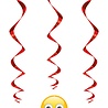 Wirbelnder Regenbogen-Spaß-Emoji | 3 Stück