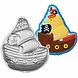 Piratenschip bakvorm Piratenschip bakvorm