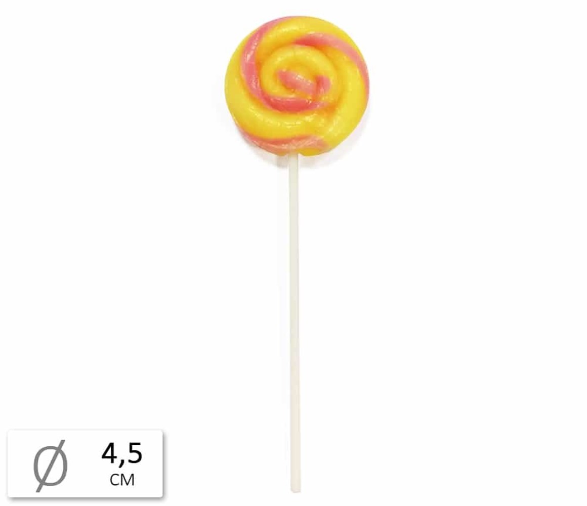 Felko Lolly Swigle Pop Mini Banaan Aardbei 12 gr. | per stuk Felko Lolly Swigle Pop Mini Banaan Aardbei 12 gr. | per stuk