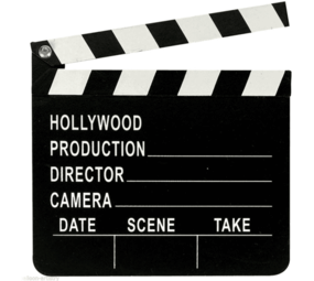 Boland Hollywood regisseurs klapbord Boland Hollywood regisseurs klapbord