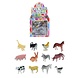 Henbrandt Animaux de la ferme miniatures 4 cm | 12 pièces
