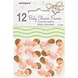 Unique Party Cadeau de naissance pour baby shower : bébé endormi rose de 3 cm | 12 pièces
