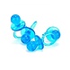 Unique Party Sucettes bleues pour bébé, cadeaux de naissance, 5 x 2,5 cm | 4 pièces
