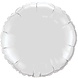 WeFiesta Ballon à hélium rond blanc vide 45 cm | à l'unité