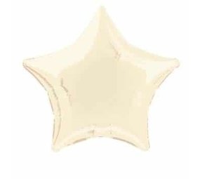 WeFiesta Helium ballon ster ivoorkleur | 45cm WeFiesta Helium ballon ster ivoorkleur | 45cm