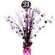 Centerstuk Sparkling 21 zwart-roze Centerstuk Sparkling 21 zwart-roze