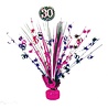 Riethmüller Décoration de table 30 ans Rose scintillant | 46 cm