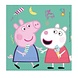 Procos Party Peppa Pig "Messy Play" Servetten 33x33cm | 20 stuks Procos Party Peppa Pig "Messy Play" Servetten 33x33cm | 20 stuks