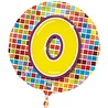 Folat Helumballon Cijfer 0 Birthday Blocks Leeg | per stuk Folat Helumballon Cijfer 0 Birthday Blocks Leeg | per stuk