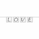 LOVE-Buchstabengirlande
