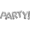 Buchstabengirlande aus Folienballons für Partys | 83 x 22 cm Buchstabengirlande aus Folienballons für Partys | 83 x 22 cm