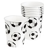 Boland Gobelets de football en papier 250 ml | 10 pièces Boland Gobelets de football en papier 250 ml | 10 pièces