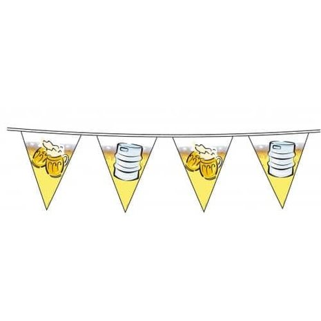 Folat Flag Garland Beer Party | 10 meters