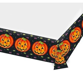 Amscan Halloween-Kürbis-Tischdecke 137 x 243 cm | pro Stück