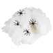 Spinnenweb wit met 6 spinnen | 20gram Spinnenweb wit met 6 spinnen | 20gram
