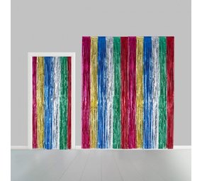 WeFiesta Door Curtain Foil Multi Colors 100x240cm | per piece WeFiesta Door Curtain Foil Multi Colors 100x240cm | per piece