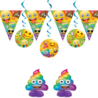 Regenbogen-Spaß-Emoji-7-teiliges Dekorationsset Regenbogen-Spaß-Emoji-7-teiliges Dekorationsset