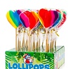 Felko Rainbow heart lollipop | per piece