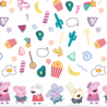 Procos Party Peppa Pig "Messy Play" Tafelkleed 120x180cm | per stuk Procos Party Peppa Pig "Messy Play" Tafelkleed 120x180cm | per stuk